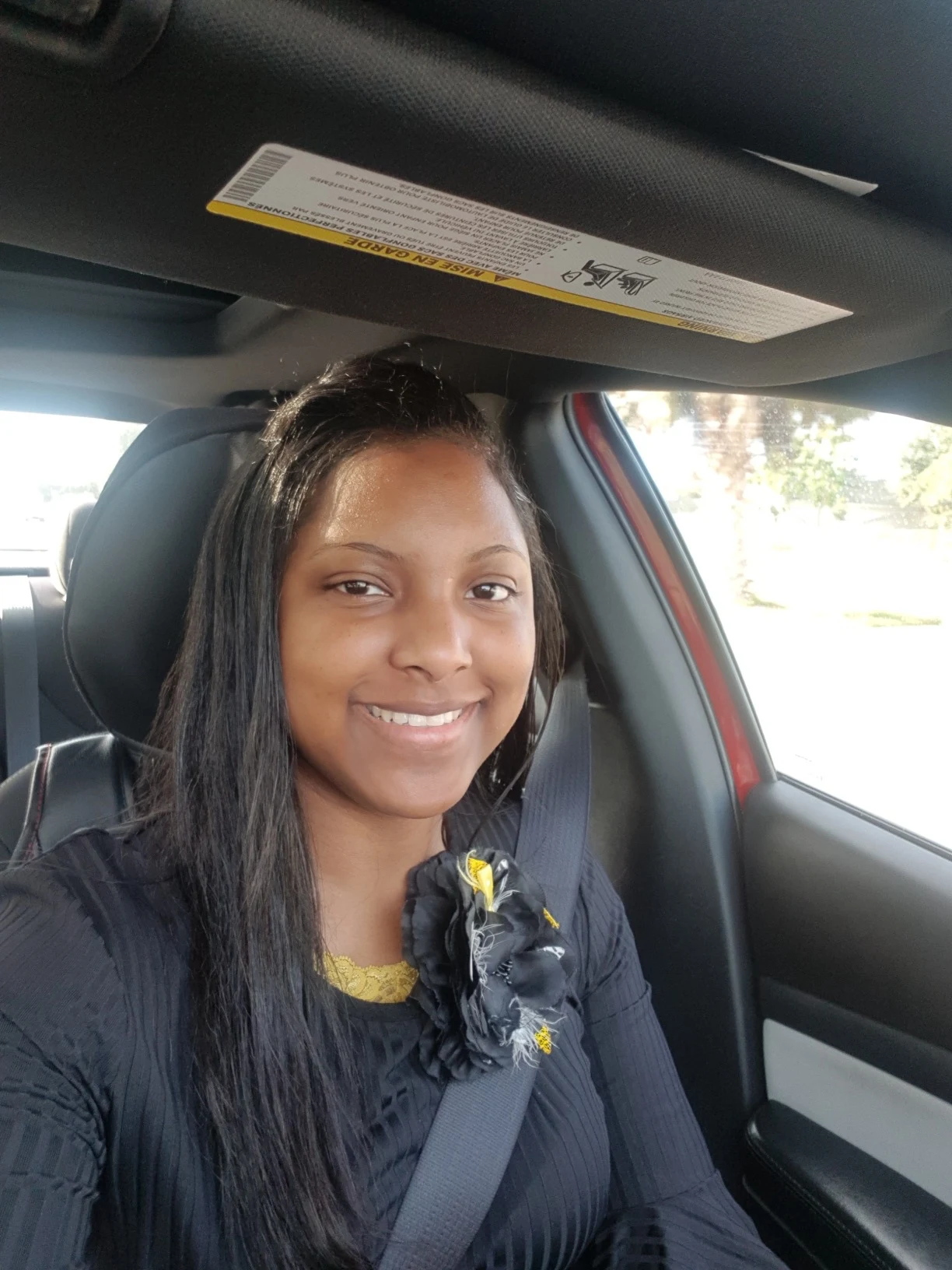 Deja Wilson smiling